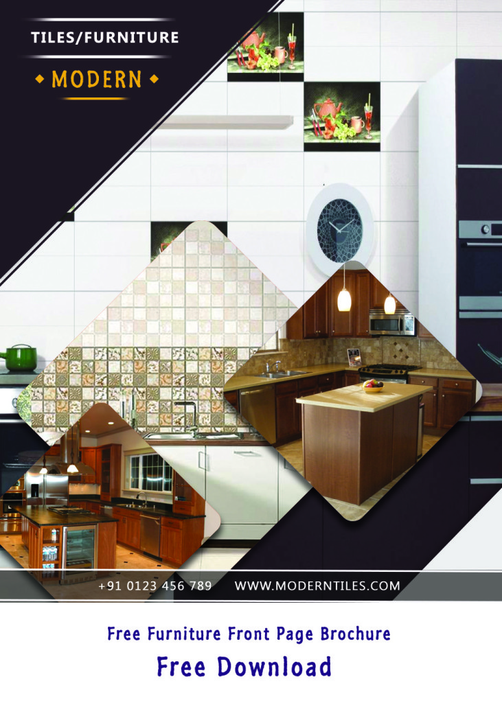 free furniture brochure templates