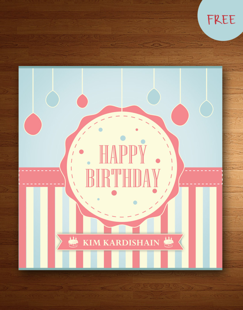 birthday background templates
