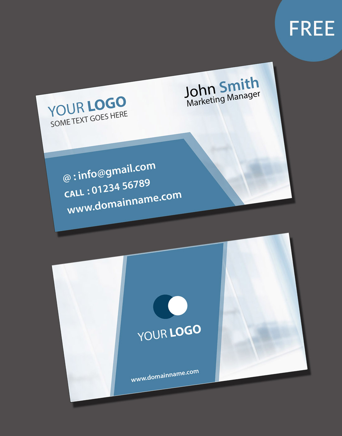 Visiting Card Templates Psd Free Download