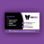 office card template