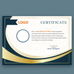 certificate vector template