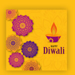 Diwali vector background