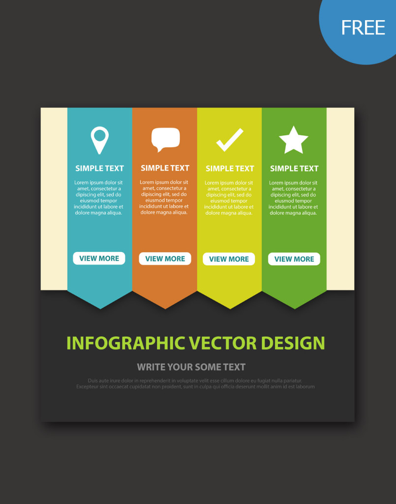 free infographic vector graphic - Free Website Templates Download - Psd ...