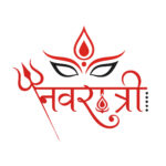 Navratri typography vector