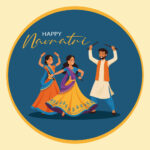 navratri PSD template download