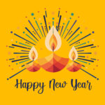 Happy New Year template