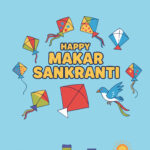 happy makar sankranti background