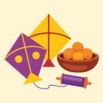 Kite Festival Vector & PSD Free Download | Makar Sankranti Design