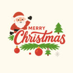 Merry Christmas Text Effect – Vector & PSD