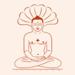 Parshwanath Vector Free Download | Jain Tirthankara Illustration